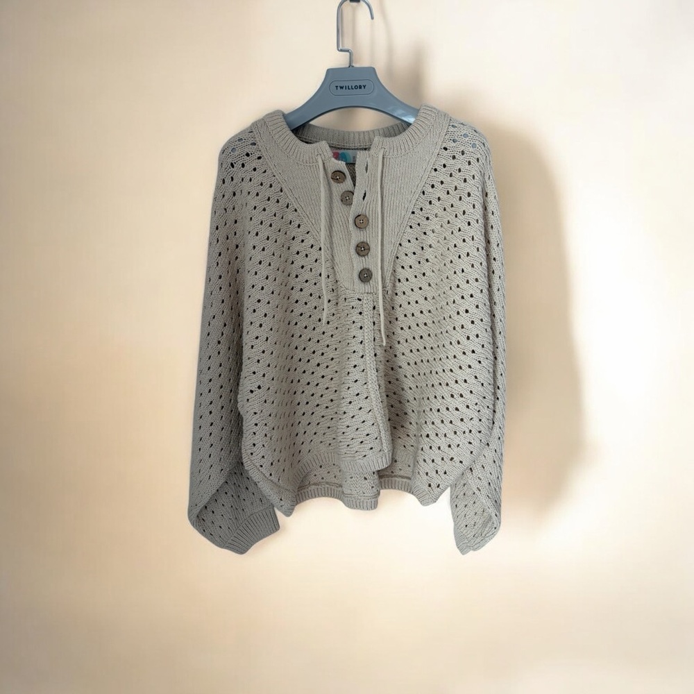 Free People Cabrera Sweater Pull Over - Extra Small